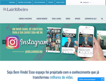 Tablet Screenshot of lairribeiro.com.br